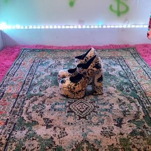 Patterned Heels